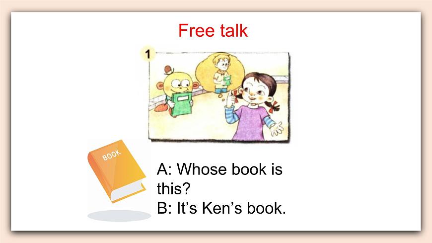教科版英語4上 Unit3 《Whose Bag Is This》第2課時(shí) 課件第5頁