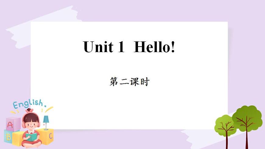 Module 1 Unit 1  Hello  Period 2課件第1頁(yè)