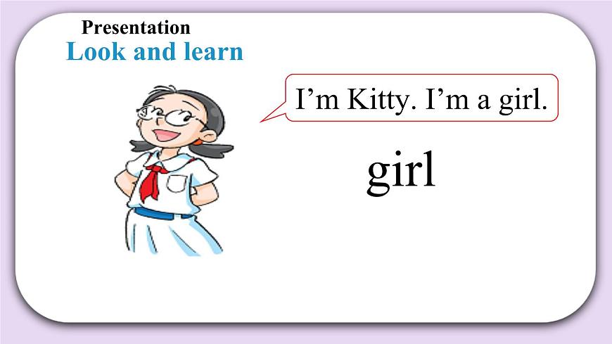 Module 1 Unit 3  Are you Kitty？ Period 1課件第3頁(yè)