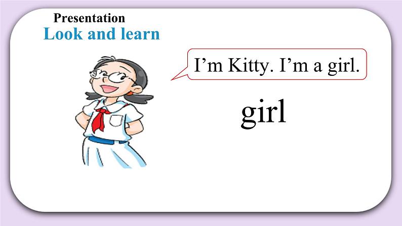 Module 1 Unit 3 Are you Kitty? Period 1课件03