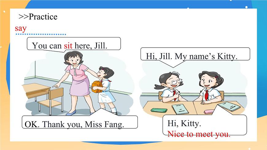 Module 1 Unit 1  Meeting new people  Period 1課件第4頁