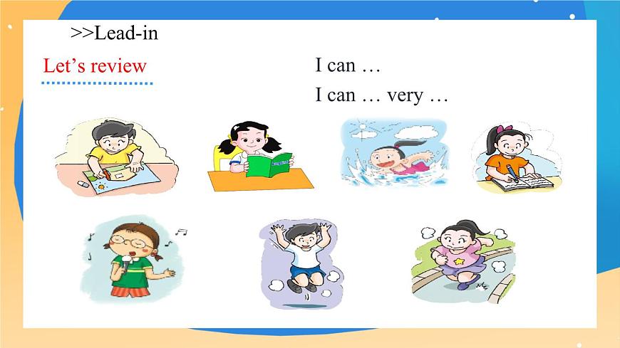 Module 1 Unit 2  Can you swim？  Period 2課件.第3頁