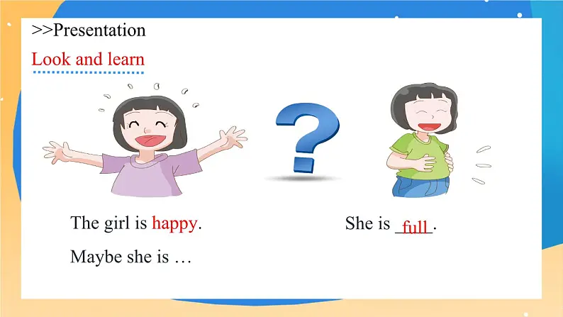 Module 1 Unit 3  Are you happy？   Period 1课件.06