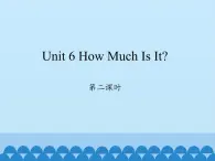 陜旅版（三年級起）小學五年級英語上冊 Unit 6 How Much Is It   課件1