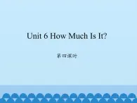 陜旅版（三年級起）小學五年級英語上冊 Unit 6 How Much Is It   課件3