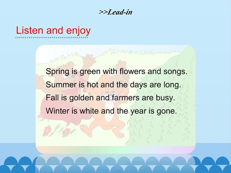 陕旅版(三年级起)小学五年级英语下册 Unit 3 Spring Begins from March 课件02