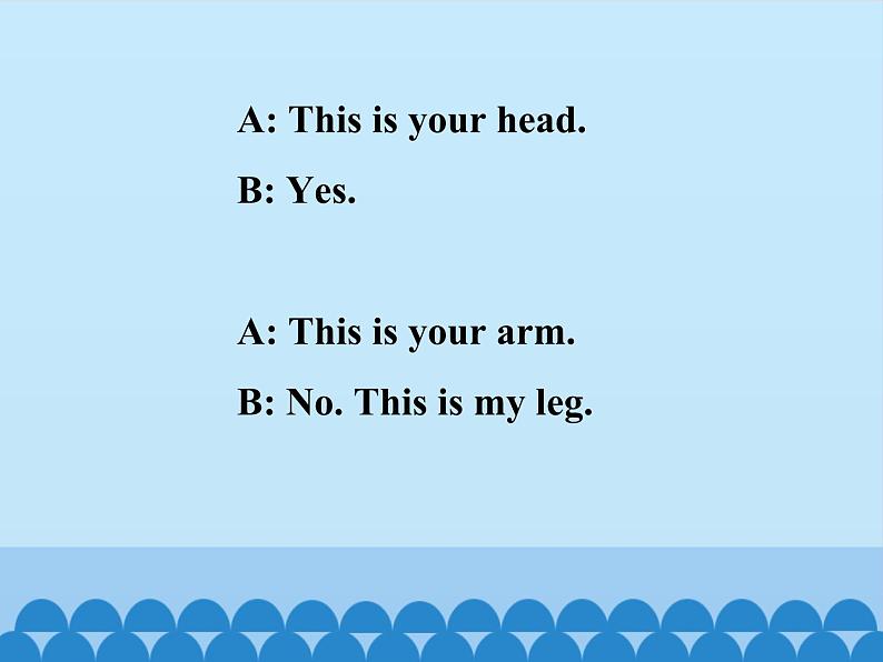 鲁科版(五四制)小学三年级英语上册 Unit 4 Body Lesson 1 课件08