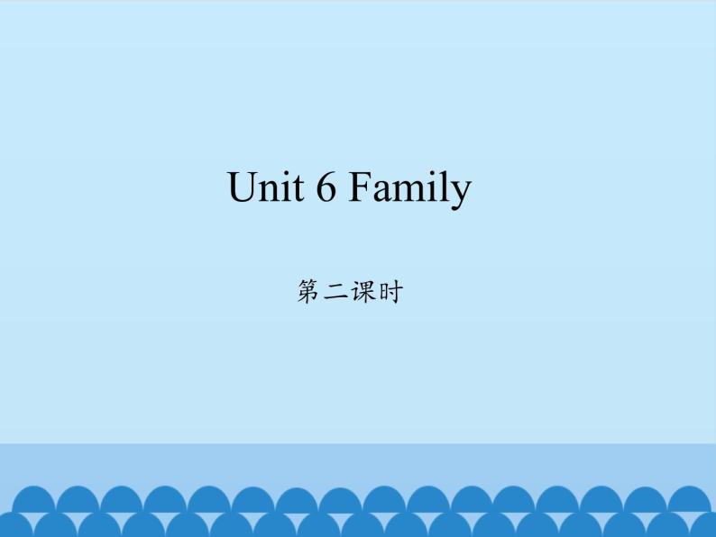鲁科版（五四制）小学四年级英语上册 Unit 6 Family  Lesson 2   课件01