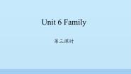 英语四年级上册Unit 6 FamilyLesson 3 She works in a hospital.示范课ppt课件