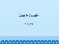 鲁科版（五四制）小学四年级英语上册 Unit 6 Family  Lesson 3   课件