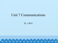 鲁科版（五四制）小学四年级英语上册 Unit 7 Communications  Lesson 2    课件