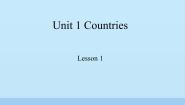 小学英语鲁科版 (五四制)四年级下册Unit 1 CountriesLesson 1 I'm from Britain.示范课课件ppt