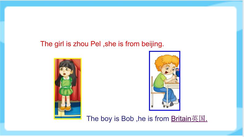 人教精通版五年级上册英语Unit1 We have new friends. lesson1 课件+教案+练习07