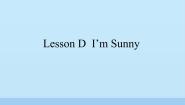 小学英语川教版三年级上册Lesson D I'm Sunny说课课件ppt