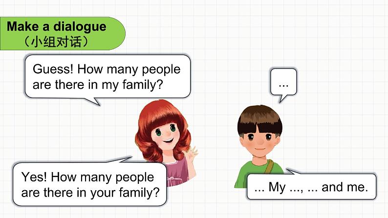 Unit 6 Meet my family! Part A Let's talk(课件+素材)人教PEP版英语四年级上册04