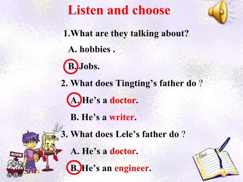 川教版（三年级起点）小学六年级英语下册 Unit1 Lesson 1 What Does Your Father Do   课件304