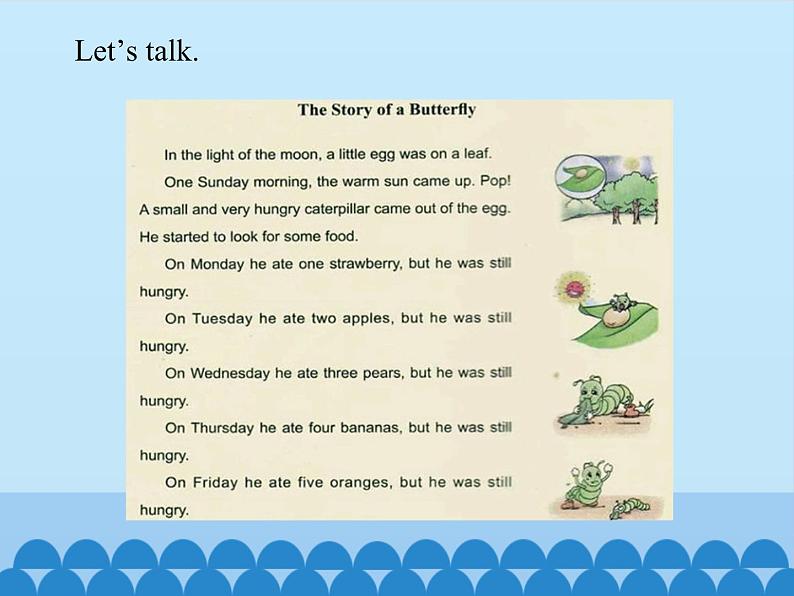 川教版(三年级起点)小学六年级英语下册 Unit3 Lesson 1 He was a beautiful butterfly 课件03