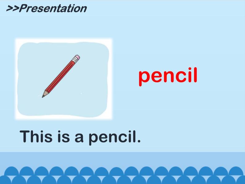 牛津译林版小学一年级英语下册  Unit2 This is my pencil   课件305