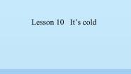 小学英语Lesson 10 It's cold教学演示课件ppt