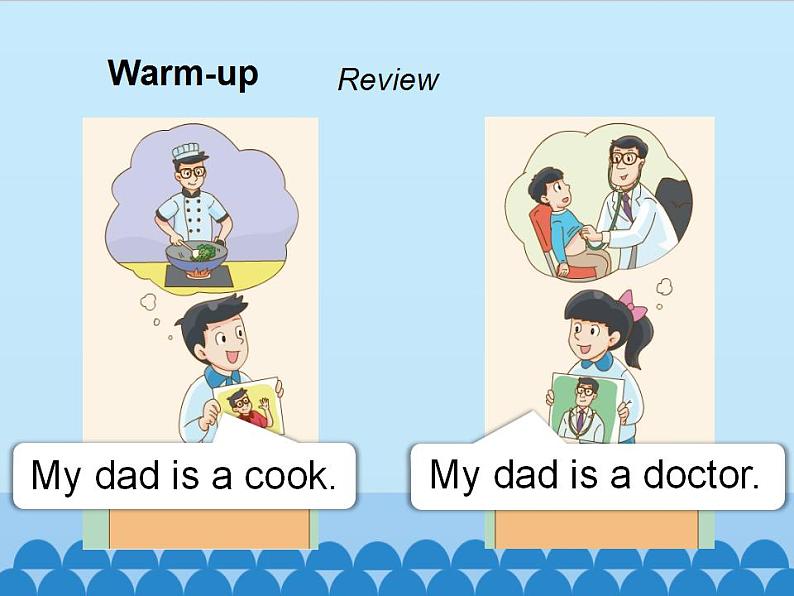 牛津译林版小学二年级英语上册Unit8 My dad is a doctor 课件2第2页