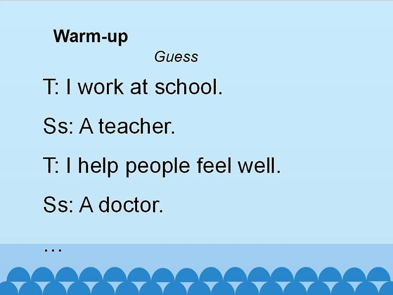 牛津译林版小学二年级英语上册Unit8 My dad is a doctor 课件2第7页
