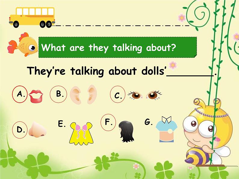 牛津译林版小学四年级英语上册 Unit 8 Dolls 课件第6页