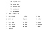 小学英语川教版三年级上册Lesson P Find Your Partner精品综合训练题