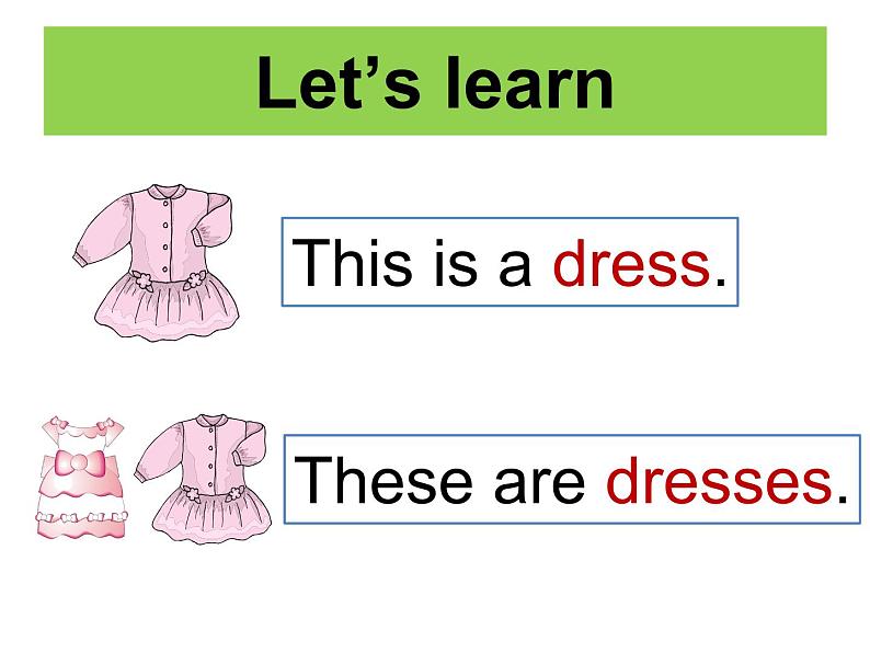 牛津译林版小学四年级英语下册Unit 6 Whose dress is this 课件407