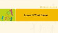 川教版三年级上册Lesson O What Colour?图片课件ppt