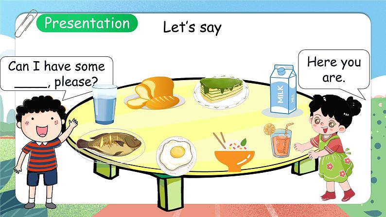 【核心素养目标】人教版PEP小学英语 三年级上册 Unit 5 Let's eat Part B Start to read课件+教案+练习(含教学反思和答案)07