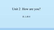 小学英语沪教牛津版(六三制三起)三年级上册Unit 2 How are you?背景图ppt课件