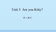 沪教牛津版(六三制三起)三年级上册Unit 3 Are you Kitty?示范课课件ppt