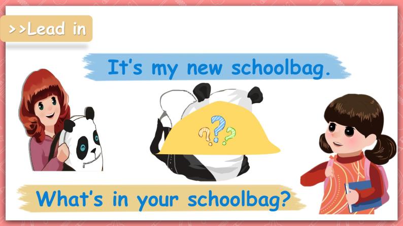 人教PEP版四年级上册 Unit2 My schoolbag A let's talk 课件+教案+练习+素材05