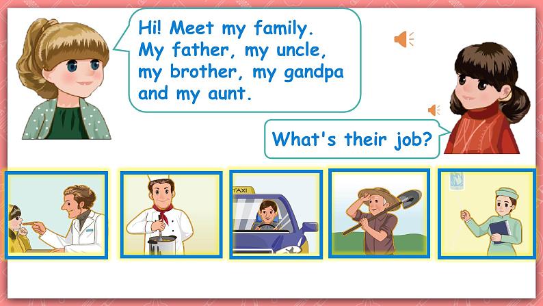 Unit6 Meet my family B let 's learn 课件第5页