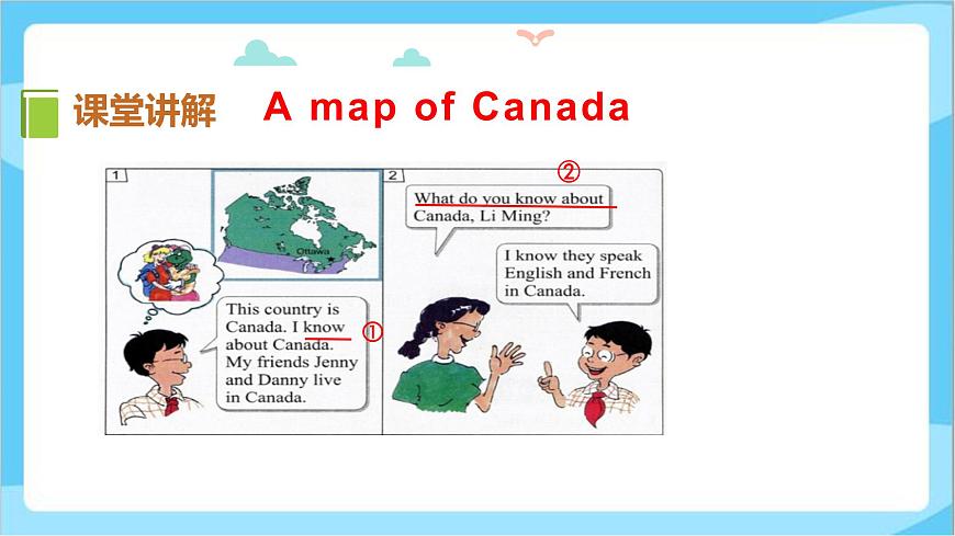 五年級(jí)上冊(cè)英語課件-Lesson8 Canada  冀教版第4頁(yè)