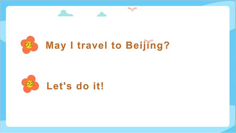 冀教版(三起)英语五上 --Unit3 Lesson14 May I go to beijing 课件+教案+练习02