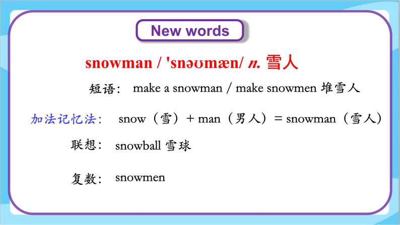 Unit 3 Lesson 15 Winter Fun  课件+教案  冀教版（三起）英语六上04