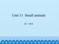 小学英语沪教牛津版(六三制三起)三年级上册Unit 11 Small animals多媒体教学课件ppt