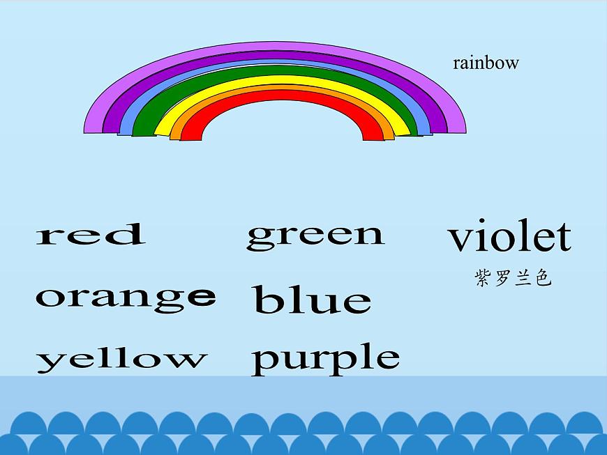滬教版（三年級起點）小學三年級英語下冊 Moduie 1 Unit 1  Colours    課件第3頁