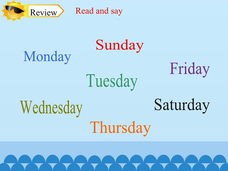 沪教版(三年级起点)小学四年级英语下册 Unit 3 Unit 8 Days of the week 课件203