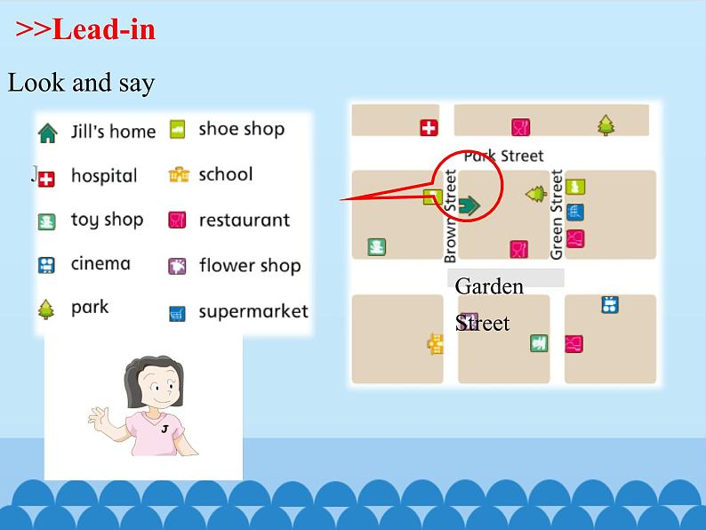 沪教版(三年级起点)小学五年级英语上册 Unit 3 Unit 9 Around the city 课件04