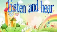沪教牛津版(五四制)一年级下册unit 2 Listen and hear授课ppt课件