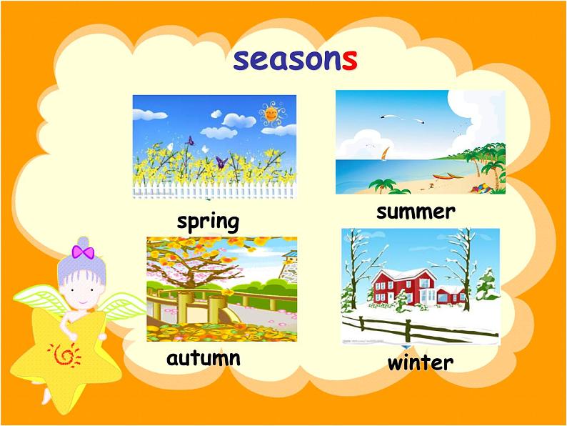 牛津上海版(试用本)小学一年级英语下册 Unit 3 Unit 1 Seasons 课件第2页