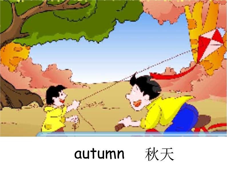 牛津上海版(试用本)小学一年级英语下册 Unit 3 Unit 1 Seasons 课件1第4页