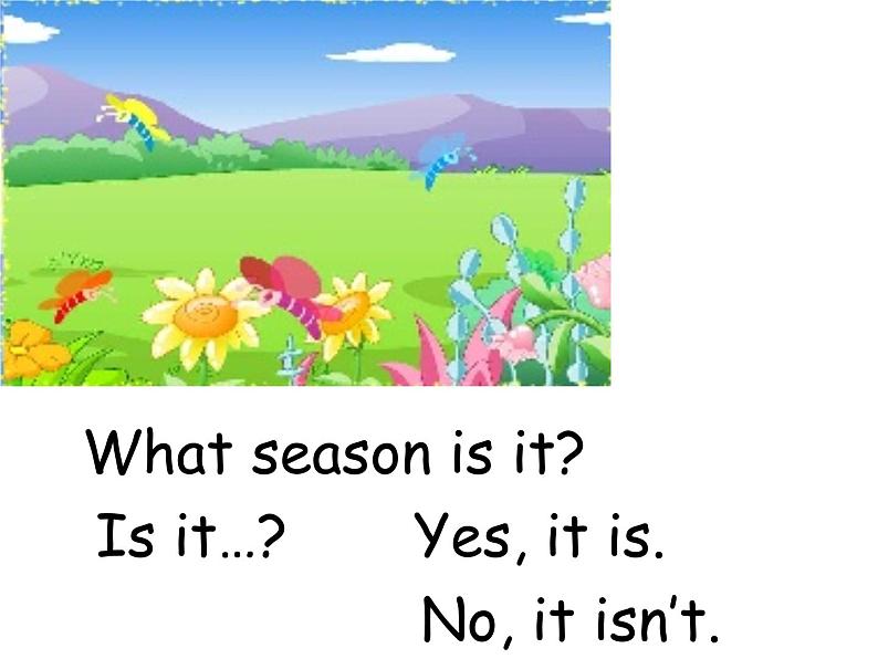 牛津上海版(试用本)小学一年级英语下册 Unit 3 Unit 1 Seasons 课件1第7页