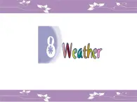 牛津上海版（试用本）小学一年级英语下册 Unit 3 Unit 2 Weather  课件