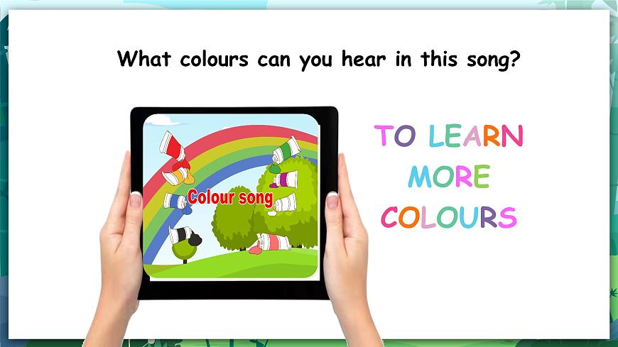 人教PEP版三年級(jí)上冊(cè) Unit2 Colours !第4課時(shí)第5頁(yè)