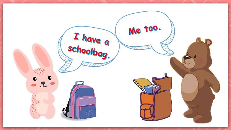 人教PEP版四年级上册 Unit 2 My schoolbag PA Let's learn 课件+教案+练习+动画素材05