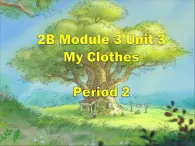 牛津上海版（试用本）小学二年级英语下册 Unit 3 Unit 3 My clothes  课件1