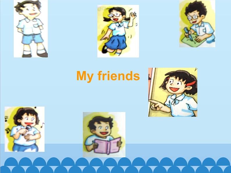 牛津上海版(试用本)小学一年级英语上册 Module 2 unit 3 My friends 课件103